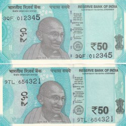 2 Pce Fancy Number Set Leader Number (2 Note ) Set