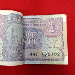 Alternative view of One Rs Old Rare Small Coin Bundle Finance Minister Bimal Jalan 1990 Year 872101