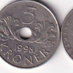 SWEDEN 5 Different KRONER RARE (5 COIN SET) #I-154