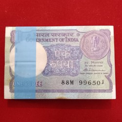 One Rs Old Small Coin Full Bundle A 48 Finance Secretary S.Venketraman 1985 Year 996501