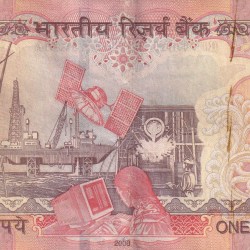 Alternative view of ENDING 786 FANCY NUMBER 1000 RUPEES GOVERNOR Y.B REDDY RARE NOTE