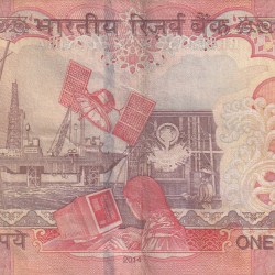 Alternative view of STARTING 786 FANCY NUMBER OLD ISSUE 1000 RUPEES GOVERNOR RAGHURAM RAJAN RARE NOTE