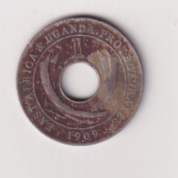 East Africa 1 Cent 1909 - Edward VII LOWEST PRICE RARE COIN # I-218