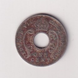 Alternative view of East Africa 1 Cent 1909 - Edward VII LOWEST PRICE RARE COIN # I-218