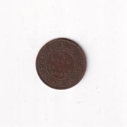 British India ½ Pice 1907 Edward VII Rare Coin #I-194
