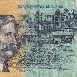 Alternative view of Australia 10 Dollars Commonwealth of Australia Rare Bank note #B-2