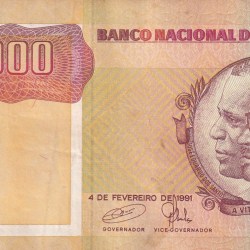 ANGOLA 1000 KWANZAS LOWEST PRICE RARE NOTE