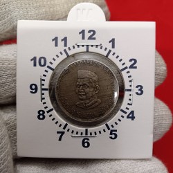 Five Rs Lal Bhadur shastri ji 1"o Clock Rare Error Coin 1904-2004 RBI Mistake Coin