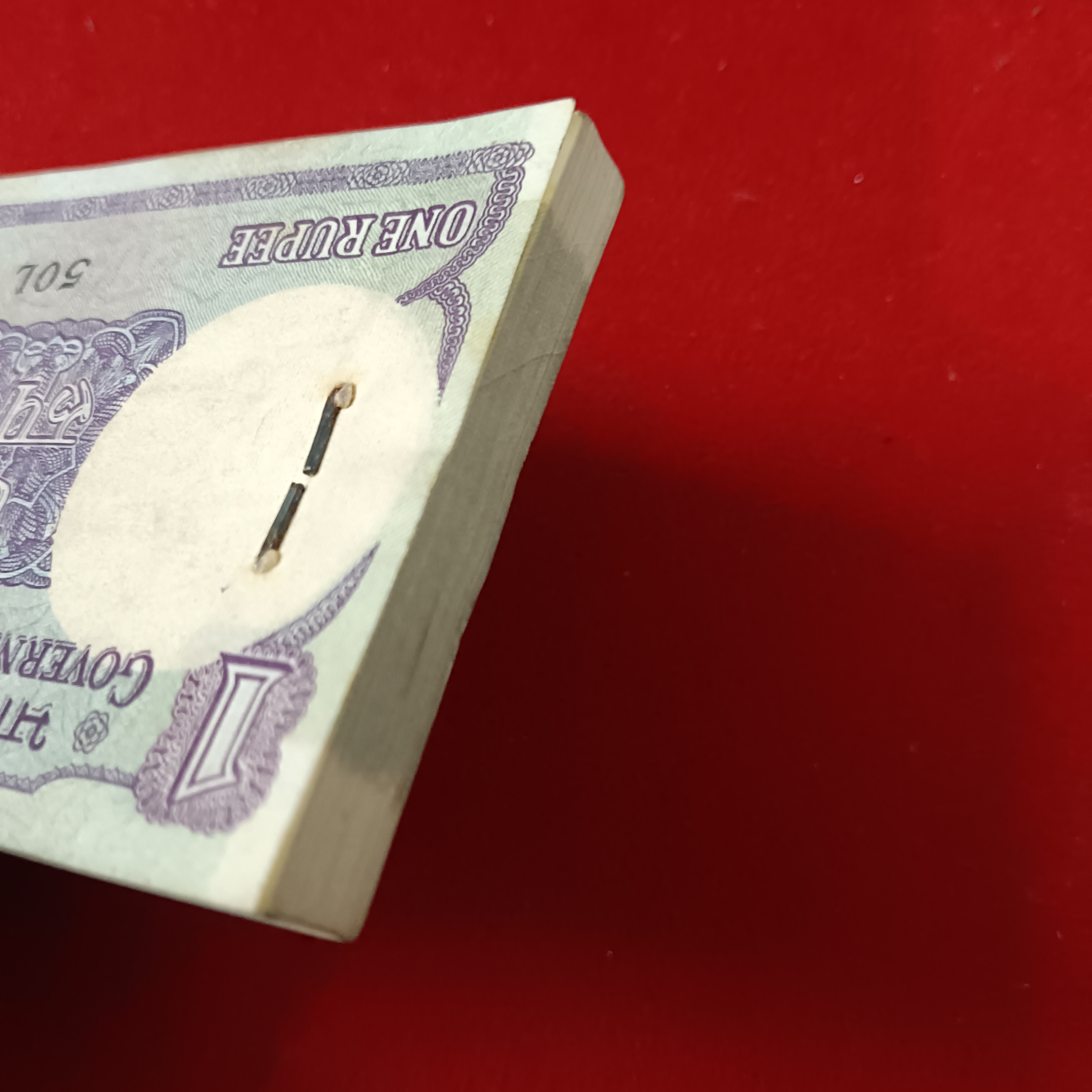 One Rs Old Small Coin Full Bundle A48 Finance Secretary S.Venketraman 1985 Year 495801 - Image 7