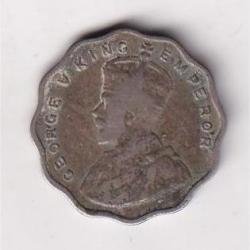 Alternative view of British India 1 Anna (1936) George V Rare Coin #D-47