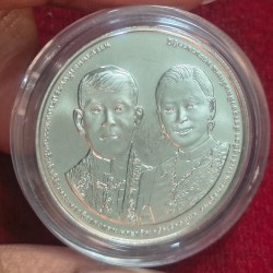 THAILAND 20 BHATT COMMEMORATIVE PROOF GEM UNC RARE COIN WITH CAPSOOL #D-79