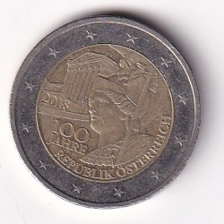 Austria 2 Euros 2018 (Republic of Austria) Rare Bimetallic Commemorative Coin #D-105