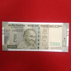 500 Rs Fancy Number Note 555555 Gem Bunc Condition