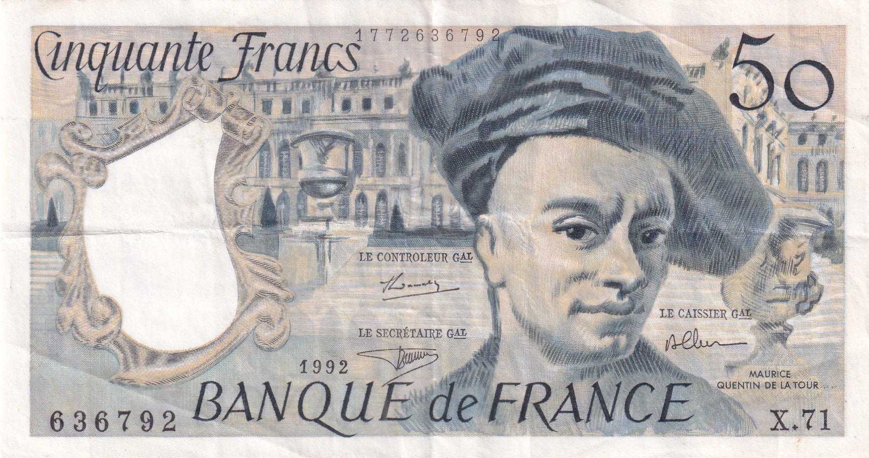 France 50 Francs LOEST PRICE RARE NOTE
