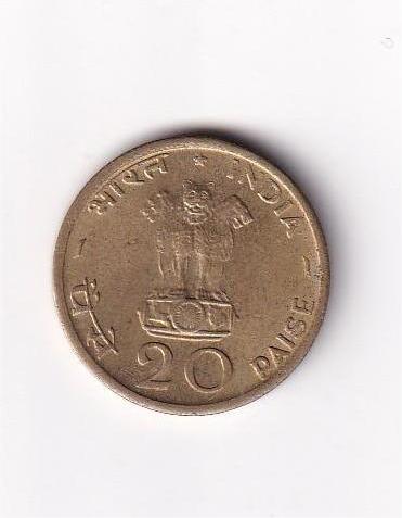 India 20 Paise (Food For All) 1970 Rare Coin #D-119 - Image 2