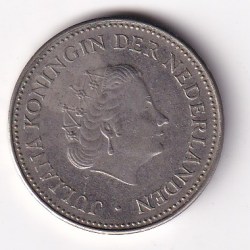 Alternative view of Netherlands 1 Gulden 1979 (Juliana) Rare Coin#D-130