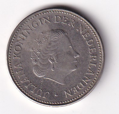 Netherlands 1 Gulden 1979 (Juliana) Rare Coin#D-130 - Image 2