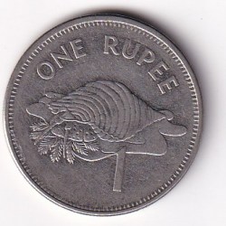 Alternative view of Seychelles 1 Rupee 2010 Rare Coin#D-132