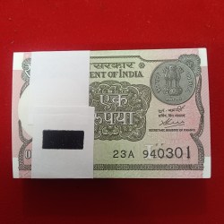 One Rs Rare Full Bundle Finance Secretary Atanu Chakraborty Year 2020 Gem Bunc Condition 940301