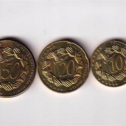 Alternative view of Estonia Proov Essai Probe (8 Pcs ) Unc pattern Coin Set #D-137