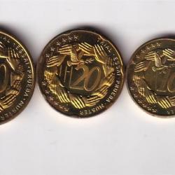 Alternative view of Lithuania Euro 2004 (8 Pcs) Unc pattern Coin Set #D-148