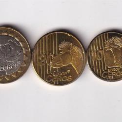 Alternative view of Iceland (8 Pcs) Europ pattern Unc Coin Set #D-142