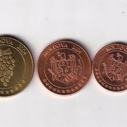 Moldova (8 Pcs) Unc pattern Coin Set #D-145