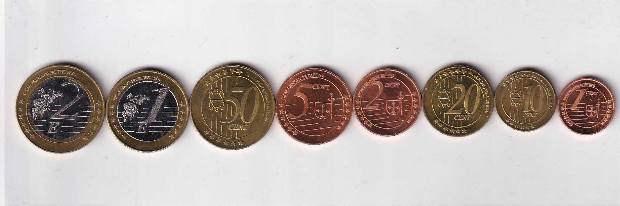 Moldova (8 Pcs) Unc pattern Coin Set #D-145 - Image 2