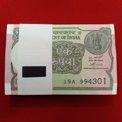 One Rs Rare Full Bundle Finance Secretary Atanu Chakraborty Year 2020 Gem Bunc Condition 994301