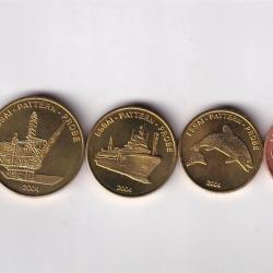 Norway 2004 (8 Pcs) Unc Pattern Coin Set #D-152