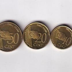 Alternative view of Turkey 2004 (8 Pcs) Unc Pattern Coin Set #D-159