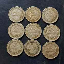 Republic India Denominaton 2₹ Metal copper nickel Same and similar set are available