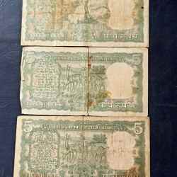 Alternative view of Reserve Bank of India Denominaton 5₹ Same and similar set are available