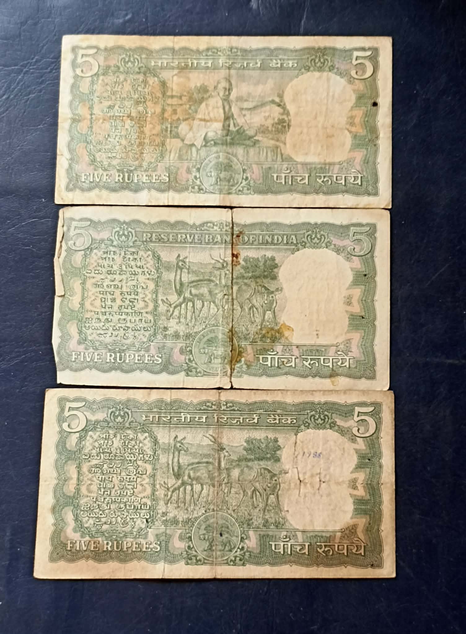 Reserve Bank of India Denominaton 5₹ Same and similar set are available - Image 2