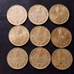 Alternative view of Republic India Denominaton 1 ₹ Metal coper nickel Same and similar set are available