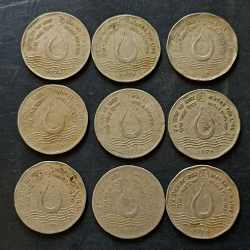 Republic India Denominaton 2₹ Water for life food world day Metal copper nickel Same and similar set are available