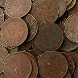 British India King and emperor George v King and emperor George vi Metal copper Mix date 100 piece given