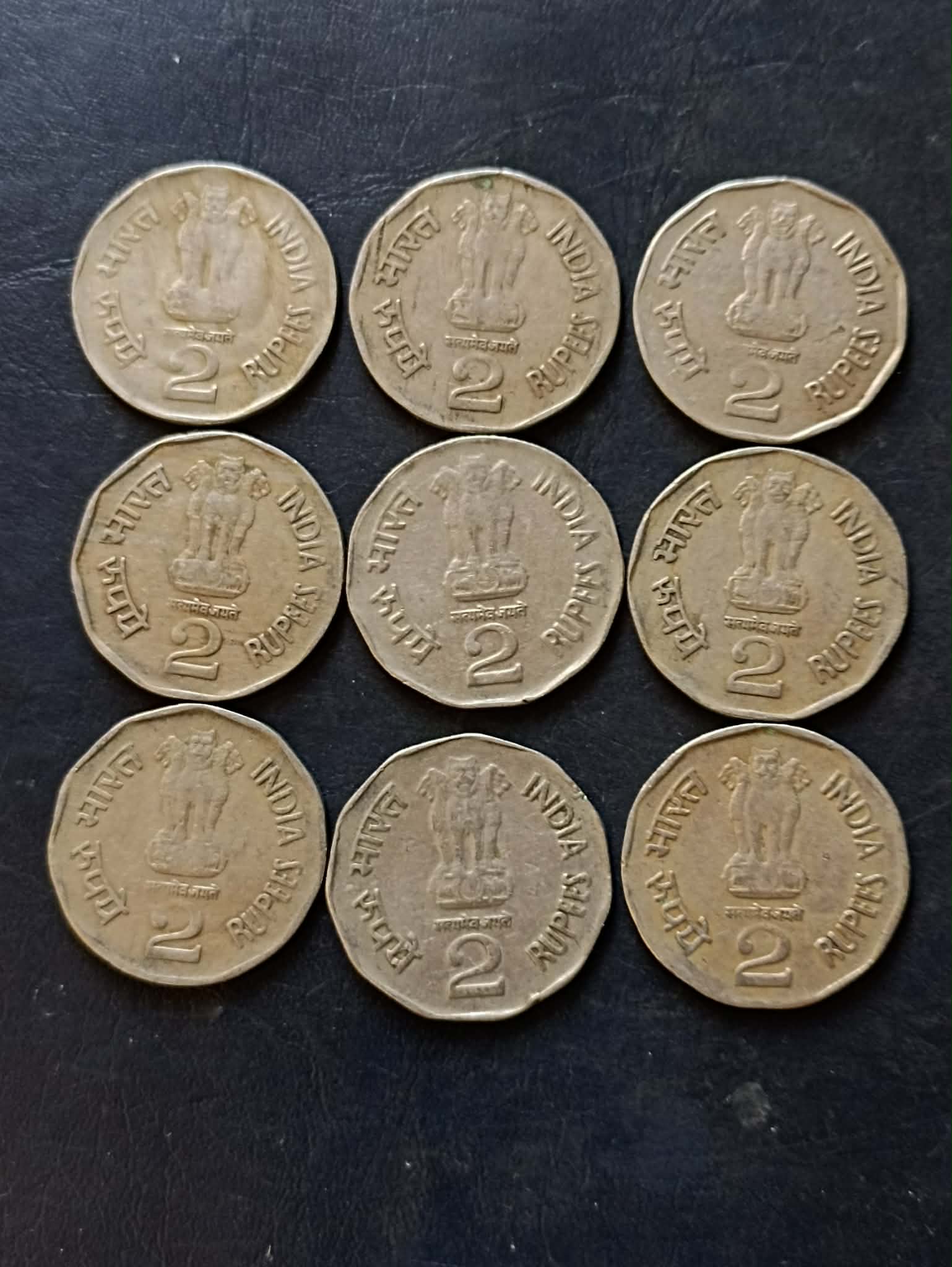 Republic India Denominaton 2₹ Back side of Deshbandhu chitranjan Das Metal copper nickel Same and similar set are available - Image 2