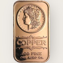 United States Liberty Eagle Coin Pure Copper 1 Oz Bar Unique and Rare