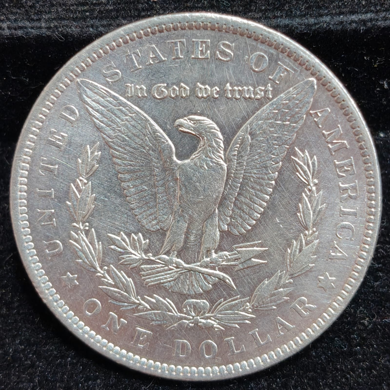 United States 1 Dollar 1889 "Morgan Dollar"RARE SILVER COIN