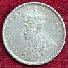 GEORGE V KING 1/4 RUPEES 1936 RARE SILVER COIN #V-312 - Image 2