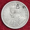 BRITISH INDIA 1/2 RUPEES -GEORGE V 1918 RARE SILVER COIN #V-327 - Image 2