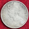 BRITISH INDIA VICTORIA ONE RUPEES 1900 RARE SILVER COIN #V-339 - Image 2