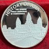 COOK ISLANDS 1 DOLLAR 2005 ELIZABETH HISTORY OF ASIA RARE COIN #V-366 - Image 2