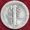 UNITED STATES 1 DIME 1936  MERCURY DIME RARE SILVER COIN #V-384 - Image 2