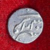 India, French › Mahé 1 Fanon - Louis XV Pondicherry mint 1738-1792 silver coin With Letter P #V-400 - Image 2