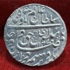 Indian princely states › Awadh 1 Rupee  (1847-1856) - Wajid Ali Lucknow Rare Silver Coin #V-442 - Image 2