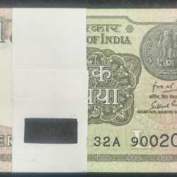 SEMI FANCY ONE RUPEES 2018 SERIAL PACKET GEM UNC