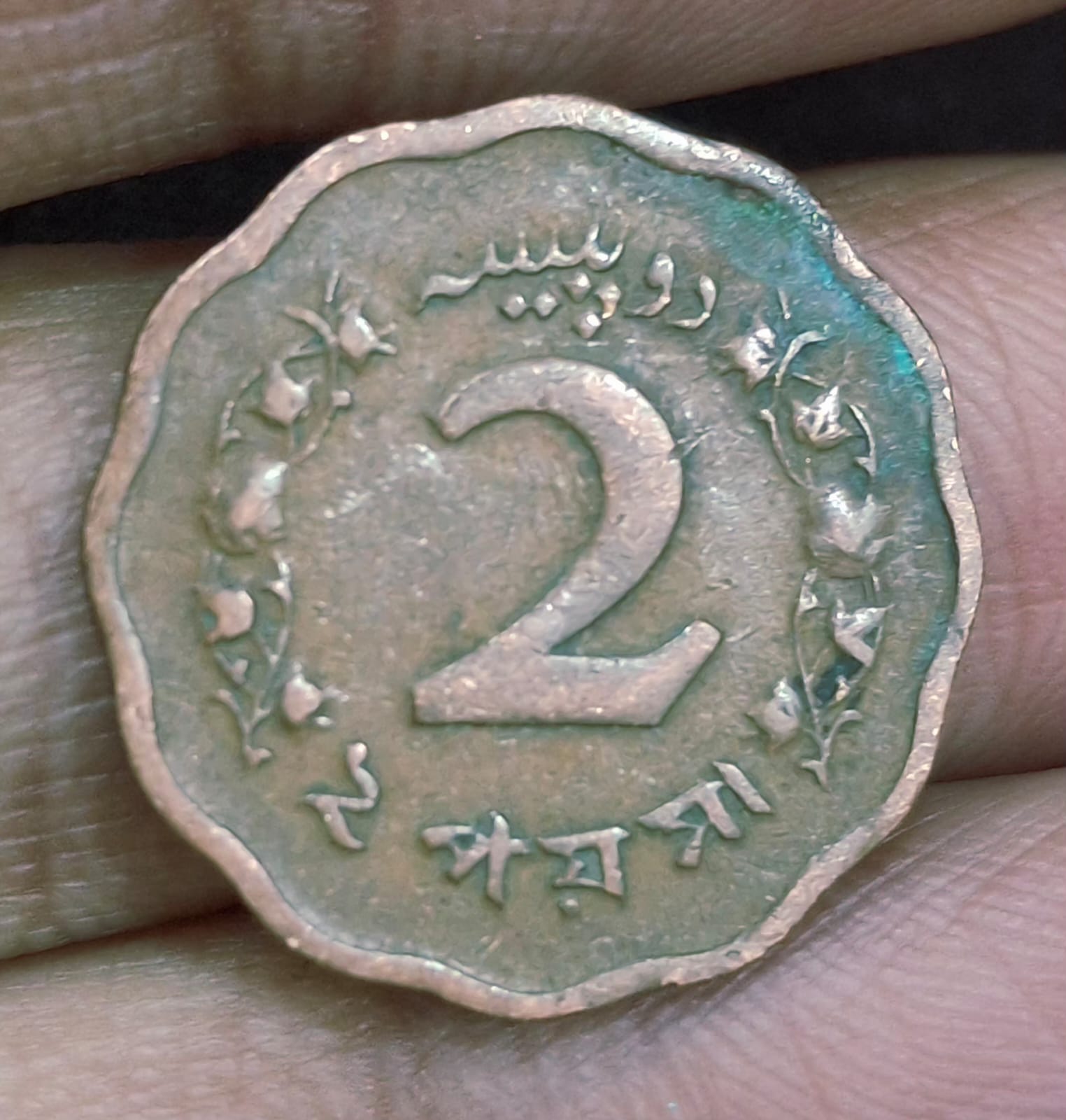 Pakistan 2 Paisa 1964 Rare lowest price Coin #I-233 - Image 2