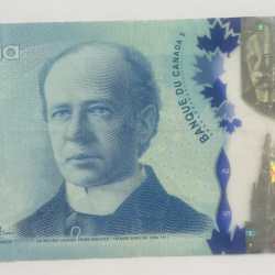 Canada 5 Dollar Rare Polymer Note